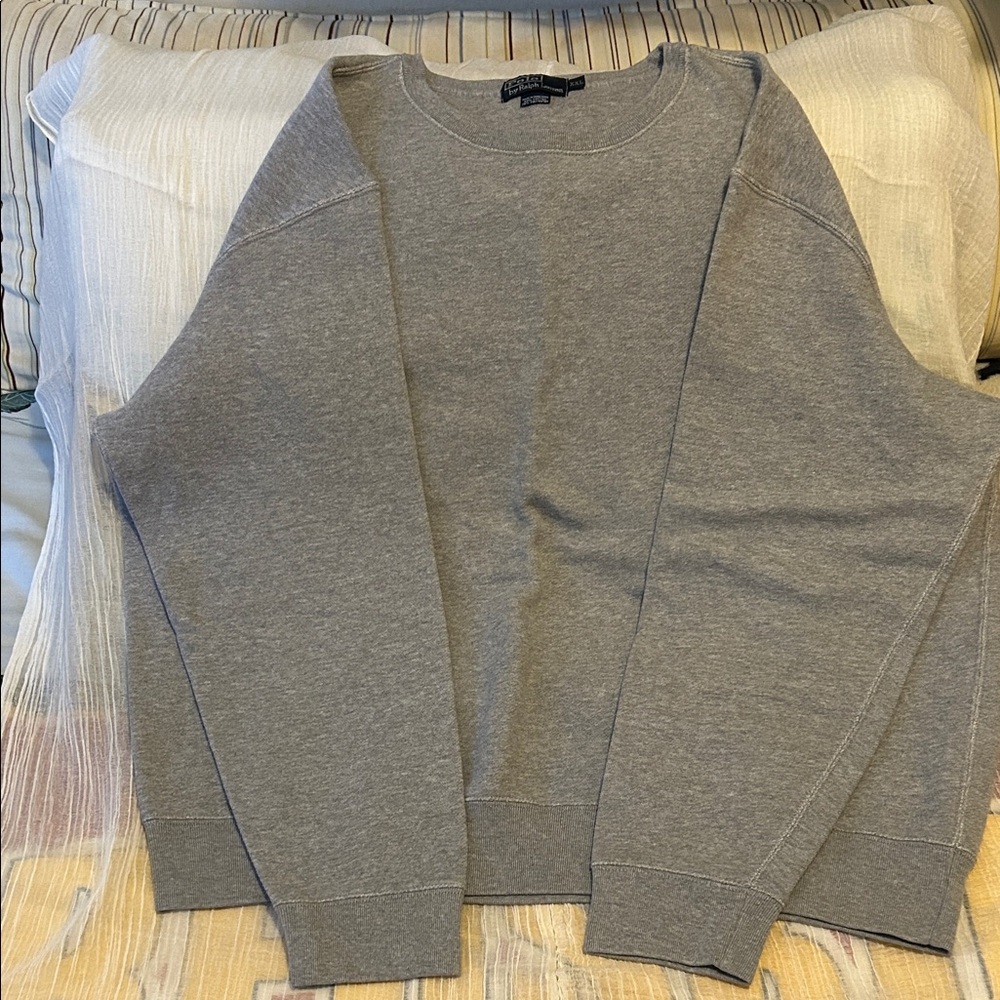 Polo Ralph Lauren Gray Crewneck Sweater
